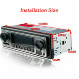Modern Vintage 4-Channel Bluetooth USB/FM/WMA/WAV Radio Audio Stereo MP3 for Audi Porsche VW BMW