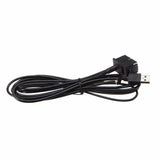 Car Dash AUX + USB Port Socket Headphone Adapter Chargeable Panel Input Kit Wired