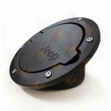 Black Billet Engine Oil Filler Cap Fuel Gas Tank Cover for Jeep Wrangler 2007-2017 2DR 4DR