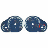 Blue Gauge Faces for 2003-2012 Maserati Quattroporte M139 Instrument Cluster