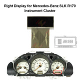 (RIGHT) Clock Gear LCD Display Screen Instrument Cluster for Mercedes-Benz W210 E W208 CLK W202 C-Class