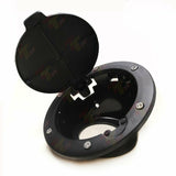 Black Billet Engine Oil Filler Cap Fuel Gas Tank Cover for Jeep Wrangler 2007-2017 2DR 4DR
