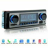 Modern Vintage 4-Channel Bluetooth USB/FM/WMA/WAV Radio Audio Stereo MP3 for Audi Porsche VW BMW