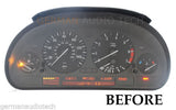 New LCD + Cable for BMW E38 E39 M5 E53 X5 SPEEDOMETER CLUSTER GLASS - DIY PIXEL REPAIR