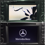 LCD REPLACEMENT SERVICE for MERCEDES COMAND NAVIGATION SYSTEM RADIO MONITOR DISPLAY
