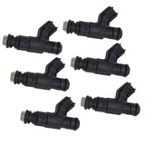 Fuel Injector Set for Cadillac SRX Saab 9-5 2010 2011 V6 2.8L GAS 0280157106