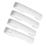 1 Set Crew Cab Door Handle Bowl Covers WHITE for 2021-2025 Ford F150 F250 F350 – product image