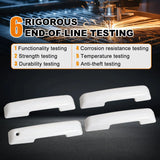 1 Set Crew Cab Door Handle Bowl Covers WHITE for 2021-2025 Ford F150 F250 F350 – product image 4