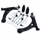 10-Piece Front Suspension Kit with Lower Control Arms and Tie Rods for 2004-2009 Toyota Prius
