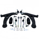 10-Piece Front Suspension Kit with Lower Control Arms and Tie Rods for 2004-2009 Toyota Prius