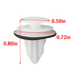 100Pcs Door Card Trim Panel Fastener Clips With Sealer for Toyota Highlander 90467T0019 – product image 3