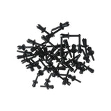 100x Rivet Fender Liner Glove Box Exterior Trim Expanding Clip for BMW 325iC – product image