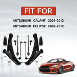 10Pcs Front Lower Control Arm w/Ball Joint Sway Bar for 06-12 Mitsubishi Galant MN161706 – product image 3