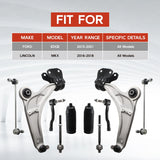 10PCS Front Lower Control Arms with Ball Joints for Ford Edge 2015-2021 – product image 5