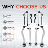 10Pcs Front Suspension Control Arm Kit for Mercedes-Benz GLK250 GLK350 2010-2015 2043308011 – product image 2