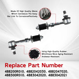 10Pcs Rear Suspension Control Arms Kit W/Sway bar Link for Toyota 2006-2018 RAV4 487300R040 – product image 2