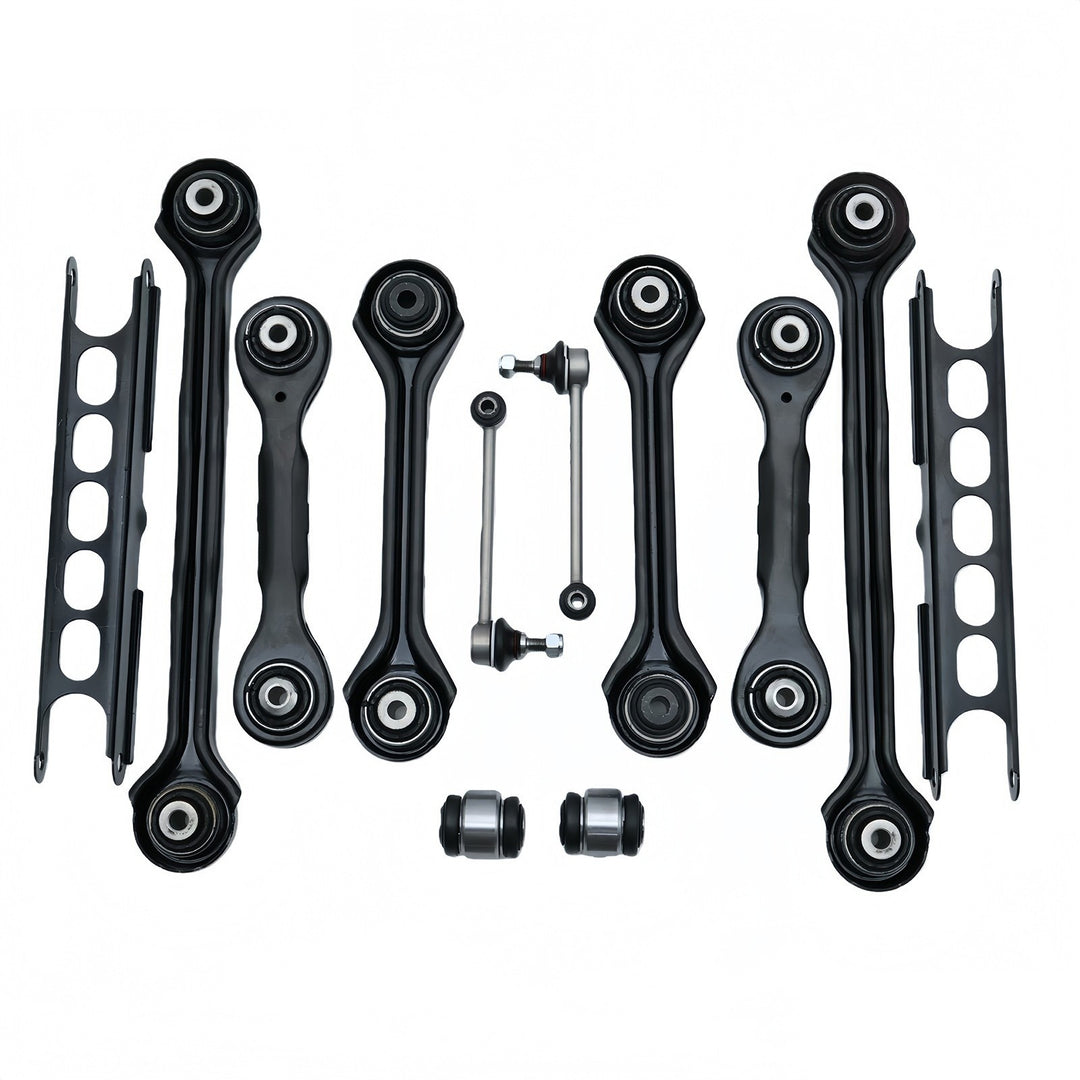12-Piece Rear Suspension Control Arm Kit for BMW 1 Series and 3 Series (E8x, E9x)