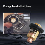 122°F Thermostat for 6E5-12411-30-00 Yamaha 2 Stroke 3 4 5 6 8 25 30 40 50 60HP – product image 3
