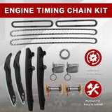 12Pcs Engine Timing Chain Kit for 2018 2019 2020 Ford Mustang 5.0L BR3Z6K BR3Z6268A – product image 2