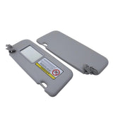 Gray Sun Visor Pair for 2012-2015 Hyundai Accent 852101R000 - product view 3