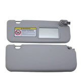 Gray Sun Visor Pair for 2012-2015 Hyundai Accent 852101R000 - product view 8