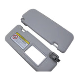 Gray Sun Visor Pair for 2012-2015 Hyundai Accent 852101R000 - product view 10