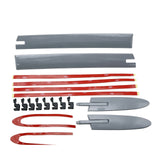 BMW E93 F33 320i 435i 428i Convertible Roof Top Hinge Cover Left Right clips - product view 3