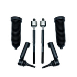 6PCS for Ford F-150 2009 2010 11 12 13 2014 Front Inner Outer Tie Rod Ends Boots 6CS1497 - view 3