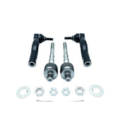 4x Front Inner/Outer Tie Rod Ends for For Ford Fusion Lincoln MKZ Mazda 6 Milan 4CS1522 - view 3