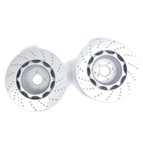 2014 2015-2020 Mercedes Benz S63 & S65 AMG 2x Front Brake Rotors - product view 1