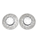 2014 2015-2020 Mercedes Benz S63 & S65 AMG 2x Front Brake Rotors - product view 3