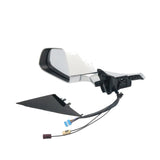 Tesla Model 3 2017 2018 2019-2023 White Left Driver Mirror Heated Memory 1592031-99-F - view 2