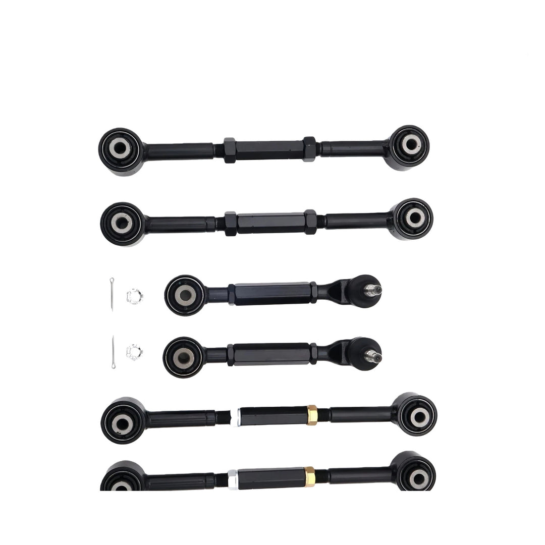 03-07 Honda Accord 04-08 Acura TSX 6-Piece Rear Upper Lower Camber Toe Arm Left Right 52303-07KIT - product view 1