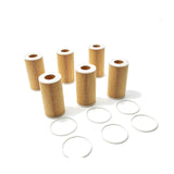 Engine Oil Filter Set for Audi Volkswagen 2.0L 2.5L 06D115562 - product view 3