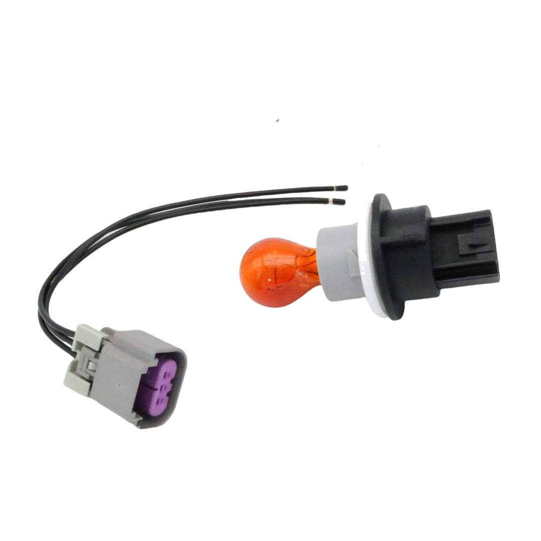 Turn Signal Socket with Bulb and Connector for 2011-2012 Ram 3500 68083021AA - product view 2
