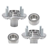 Front Wheel Hub Bearing Pair for 2012-2017 Hyundai Accent WB510055 - product view 1