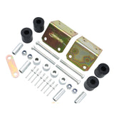 1 Pair Lower Roller Bracket Kit Bundle with Rollers and Hardware for Peterbilt 379 13-03593-PAIR - product view 2