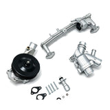 Engine Water Pump Thermostat with Coolant Pipe Fits 10-17 Jaguar Land Rover 5.0L V8 LR018273 - product view 4