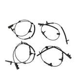 4-Piece ABS Wheel Speed Sensor Front and Rear For Durango 2016-21 Grand Cherokee 16-20 ALS2902-ALS2064 - product view 2