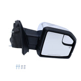 15-20 Ford F-150 Pair Side Mirrors Chrome Power Heated Signal Puddle Sensor FL3Z17682RDPTM-PFM/FL3Z17683RDPTM-PFM - product view 7