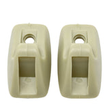 Beige Sun Visor Bracket Pair for 1979-1984 Volkswagen Rabbit Golf Mk1 - product view 1
