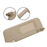 Left Beige Sun Visor with Mirror for 2017-2019 Hyundai Elantra HY009618-LH - product view 1