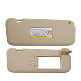 Beige Sun Visor Pair for 2017-2019 Hyundai Elantra HY009618 - product view 9