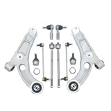 Front Suspension Control Arm Tie Rod and Sway Bar Kit for 2014-2018 Jeep Cherokee 10CS1682 - product view 2
