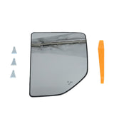 Right Mirror Glass Assembly for 2017-2019 Ford F-450 Super Duty FL3Z17K707D - product view 1