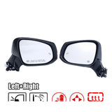 2Pcs LH+RH Side Power Mirror Fits Toyota Corolla Cross W/ Manual Fold Blind Spot - product view 1