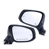 2Pcs LH+RH Side Power Mirror Fits Toyota Corolla Cross W/ Manual Fold Blind Spot - product view 12