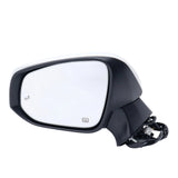 Driver White Mirror FIT 22-25 Toyota Corolla Cross LE XLE Blind Spot Signal 8pin - product view 3