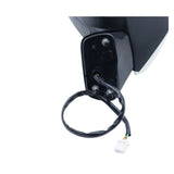 Driver White Mirror FIT 22-25 Toyota Corolla Cross LE XLE Blind Spot Signal 8pin - product view 4