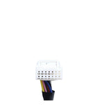 Driver White Mirror FIT 22-25 Toyota Corolla Cross LE XLE Blind Spot Signal 8pin - product view 9